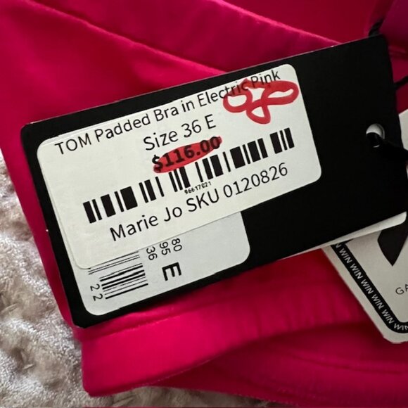 Marie Jo Tom Convertible T-Shirt Bra 36E (DD) - Picture 6 of 7